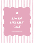 Clearance Event 2 for $10