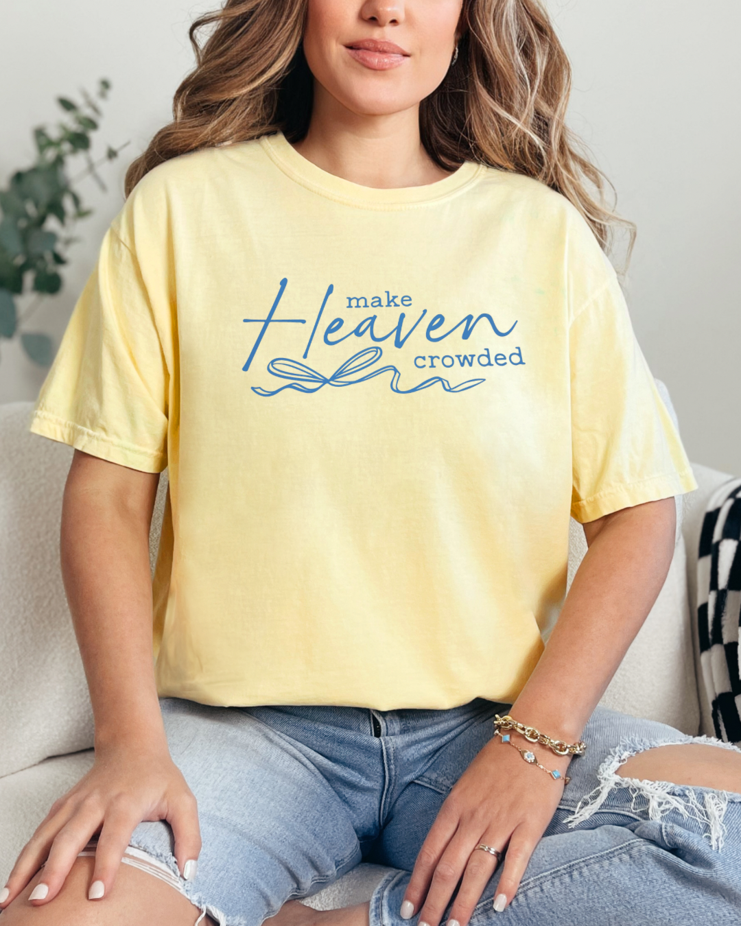 Make Heaven Crowded Graphic tee