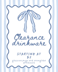 Clearance Drinkware